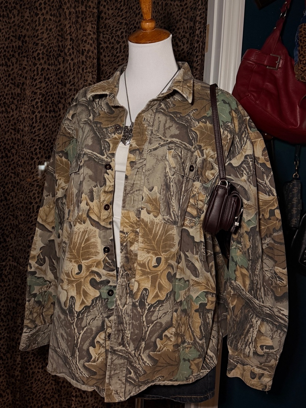 Camo Field Jacket - Green Brown Tan